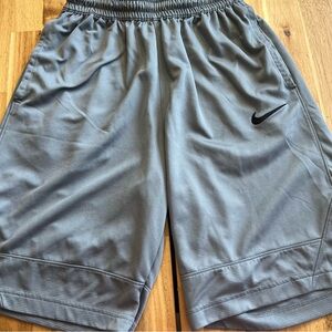 Nike Dri-Fit Gray Athletic Training Shorts Size S
